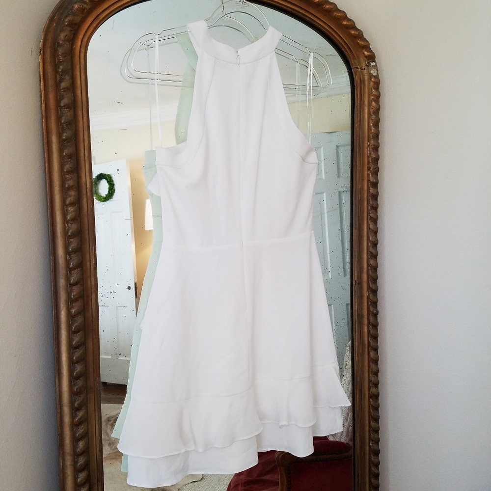 Parker white ruffle dress - Picture 7 of 7
